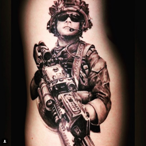 America Military Patriotic Tattoo 4