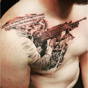 America Military Patriotic Tattoo 16