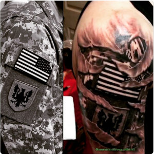 America Military Patriotic Tattoo 9