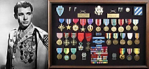 audie murphy medals