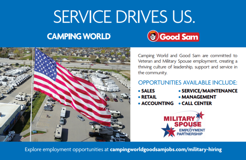 Camping World Jobs for Veterans G.I. Jobs