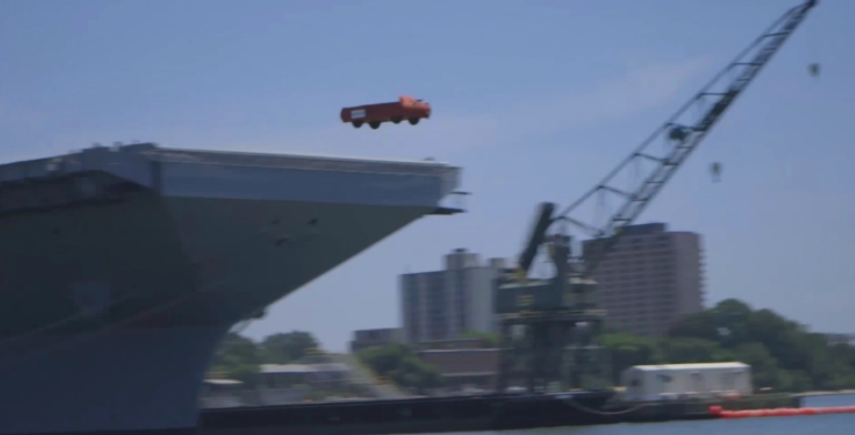 Here's How the Navy Tests its New Carrier Launch System