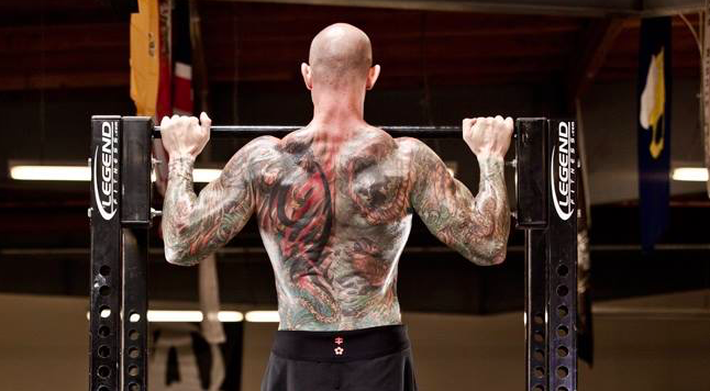 Jim Stoppani works out