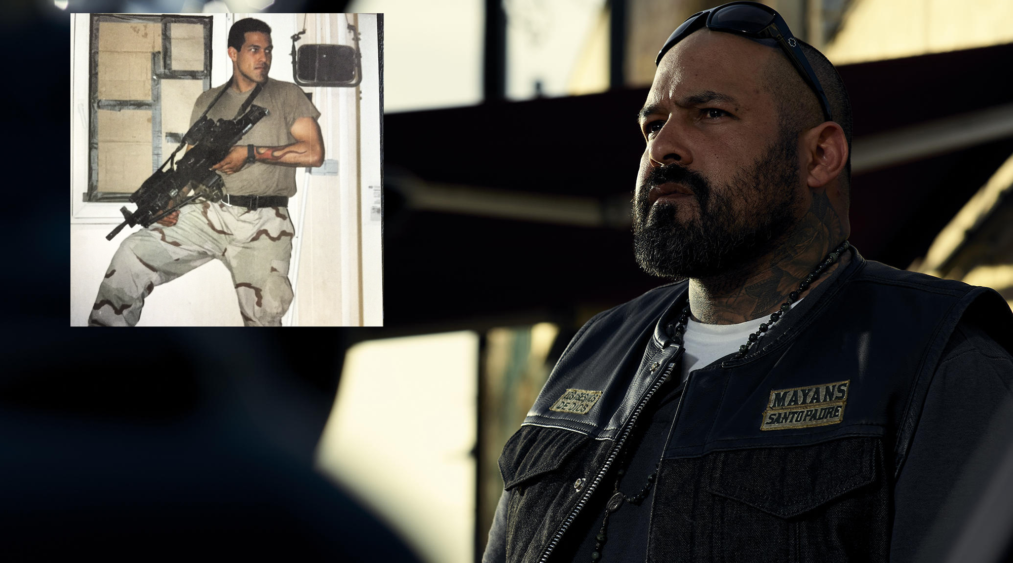 a picture of vincent rocco vargas on mayans mc