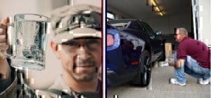 a picture of an nco and a car