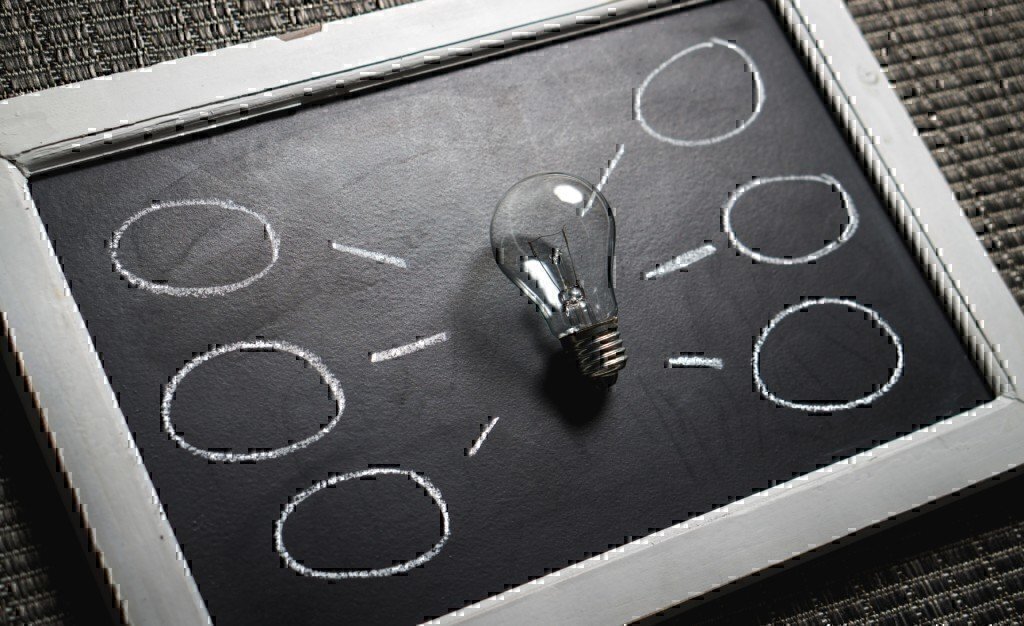 light bulb for ideas