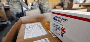 a picture of a box in the mail