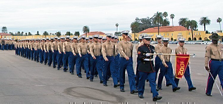 military graduation