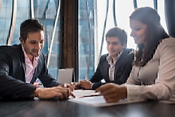 sales-account-representative | Jobs for Veterans | G.I. Jobs a group of sales account representatives together meeting