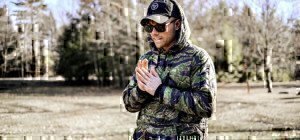ethan merritt wearing a woobie hoodie
