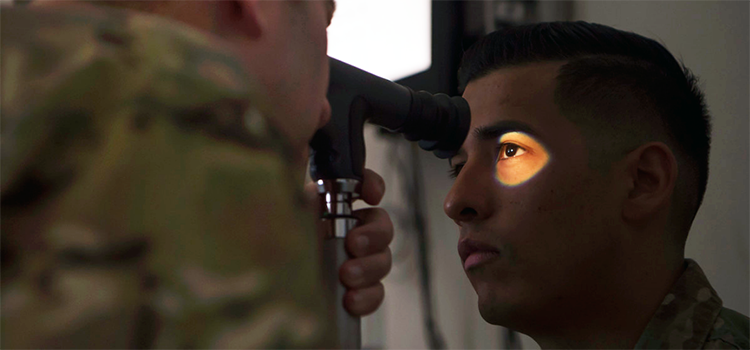 eye care in the military