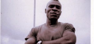 a marine on a poster
