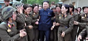 military woman north korea