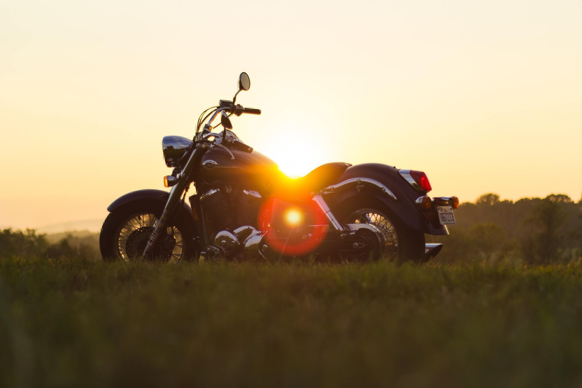 motorcycle-bike-sunset