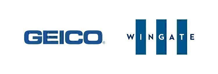 GEICO and Wingate University logos