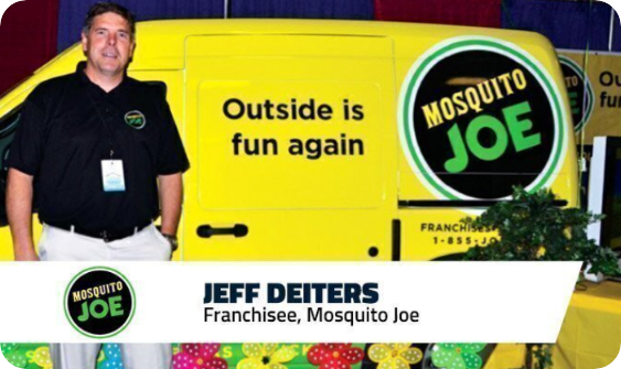 Jeff Deiters Mosquito Joe Franchisee