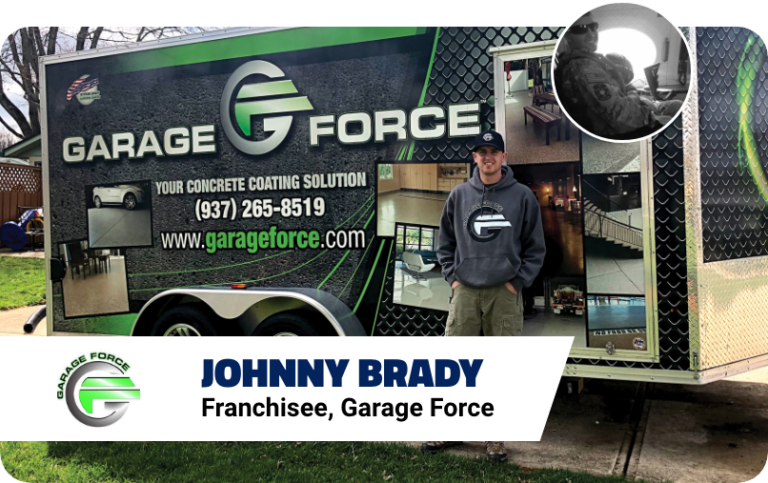 Johnny Brady Garage Force Franchise