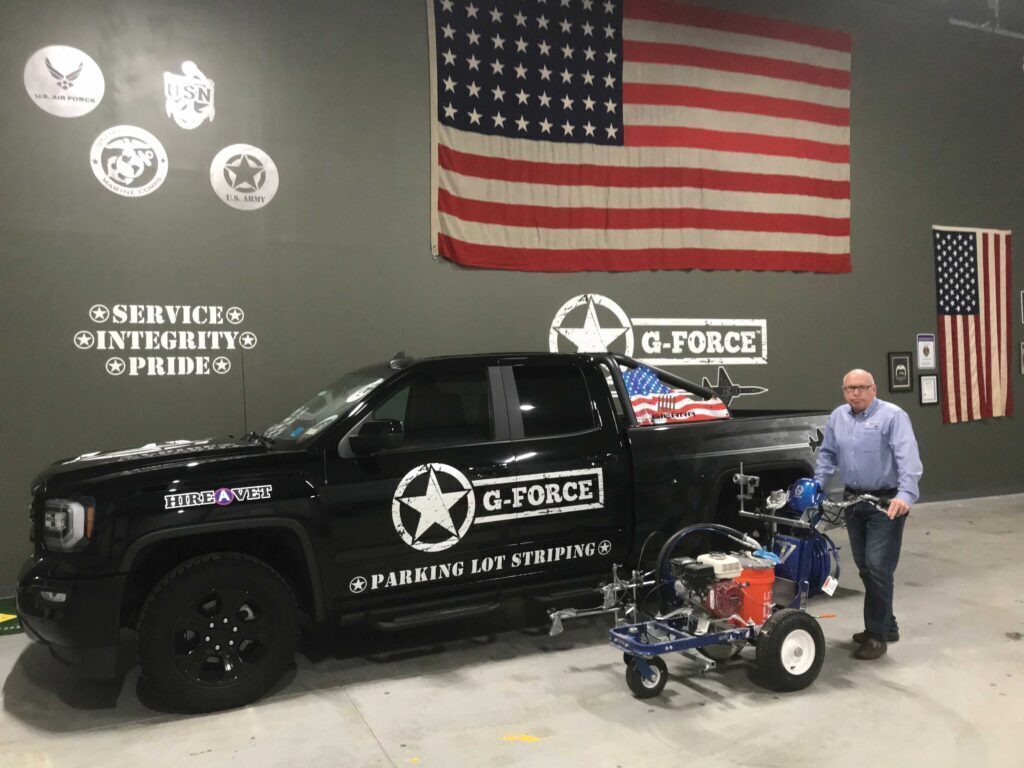 Founder, G-Force Parking Lot Striping and Co-founder, Veteran Service Brands Jack Child considers it a great time for veterans to buy a franchise
