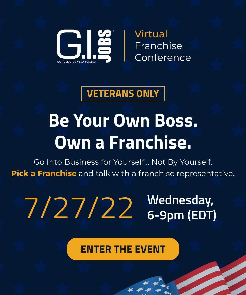 GI Jobs Virtual Franchise Conference July 27