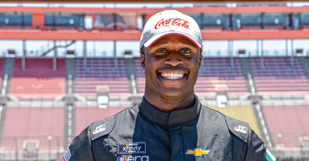 NASCAR Driver, Jesse Iwuji