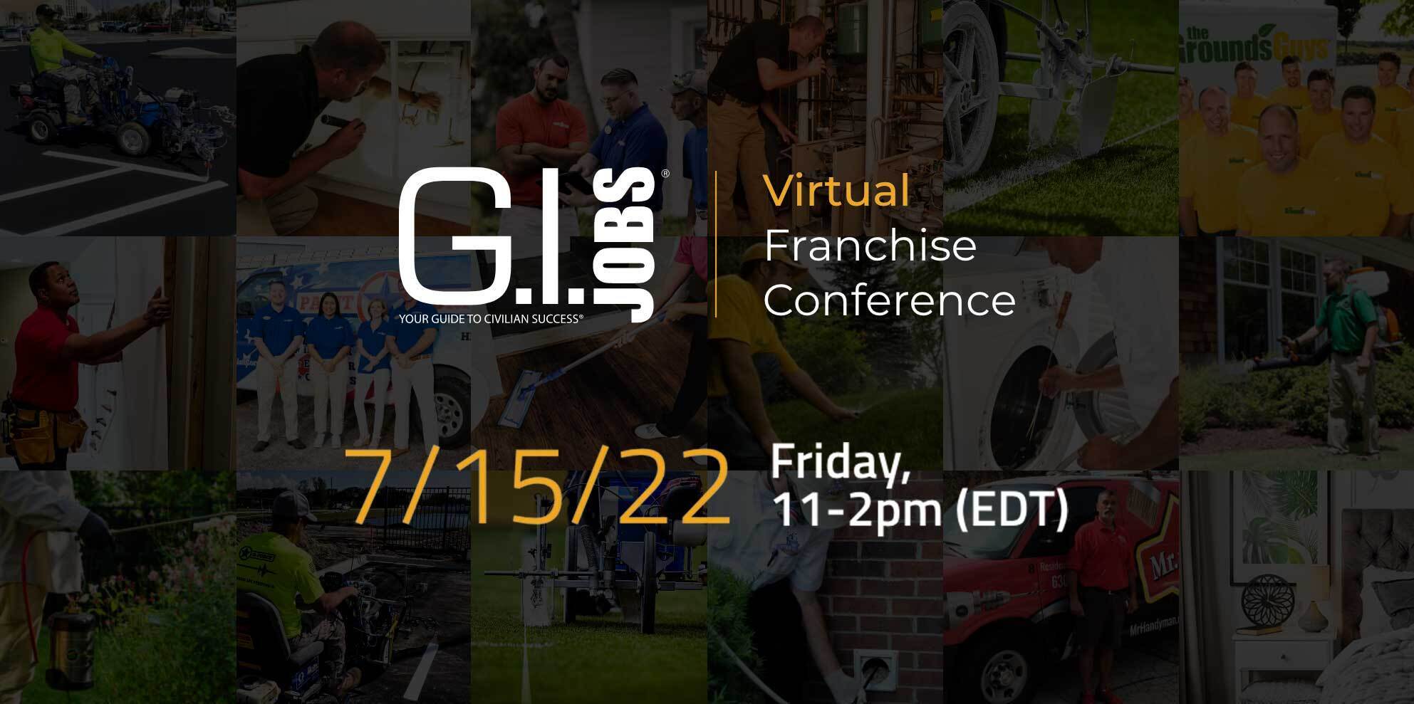 GI Jobs Virtual Franchise Conference July 15