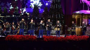 The U.S. Army Band performing their Holiday Festival