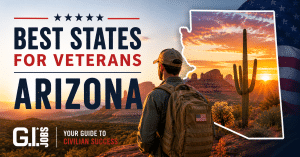 best states for veterans Arizona