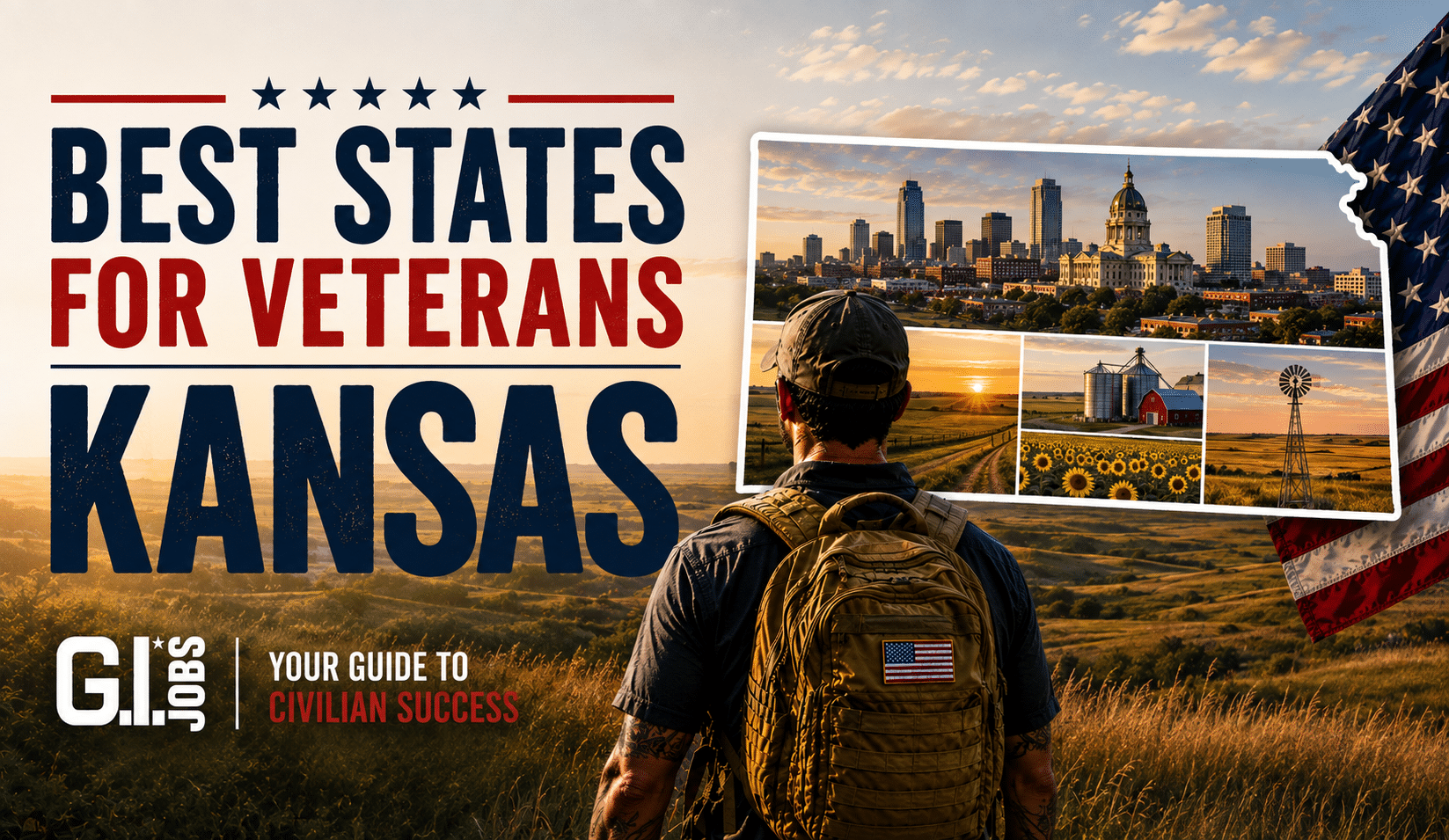 why kansas is a best state for veterans